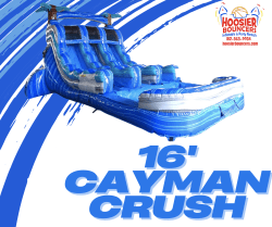 16' Cayman Crush Dual Lane Water Slide