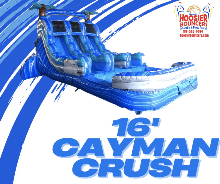 16' Cayman Crush Dual Lane Water Slide