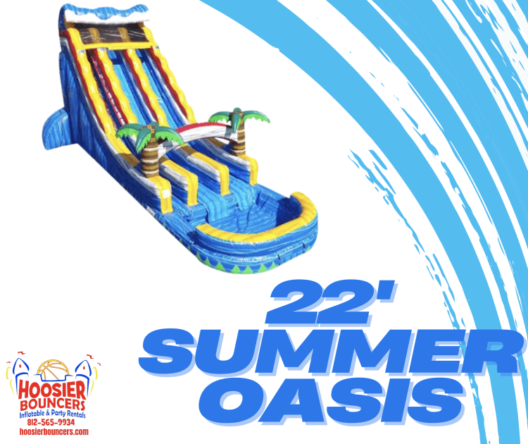 22' Summer Oasis Water Slide